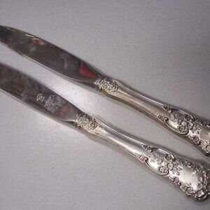 Buttercup (Sterling) by GORHAM SILVER - 2 Knives